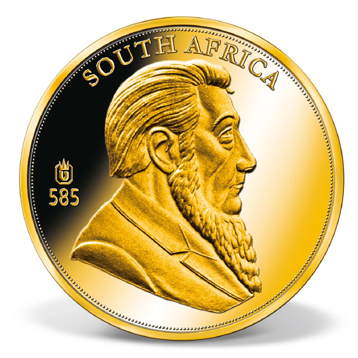 50 Years Investment Strike Commemorative Gold Coin