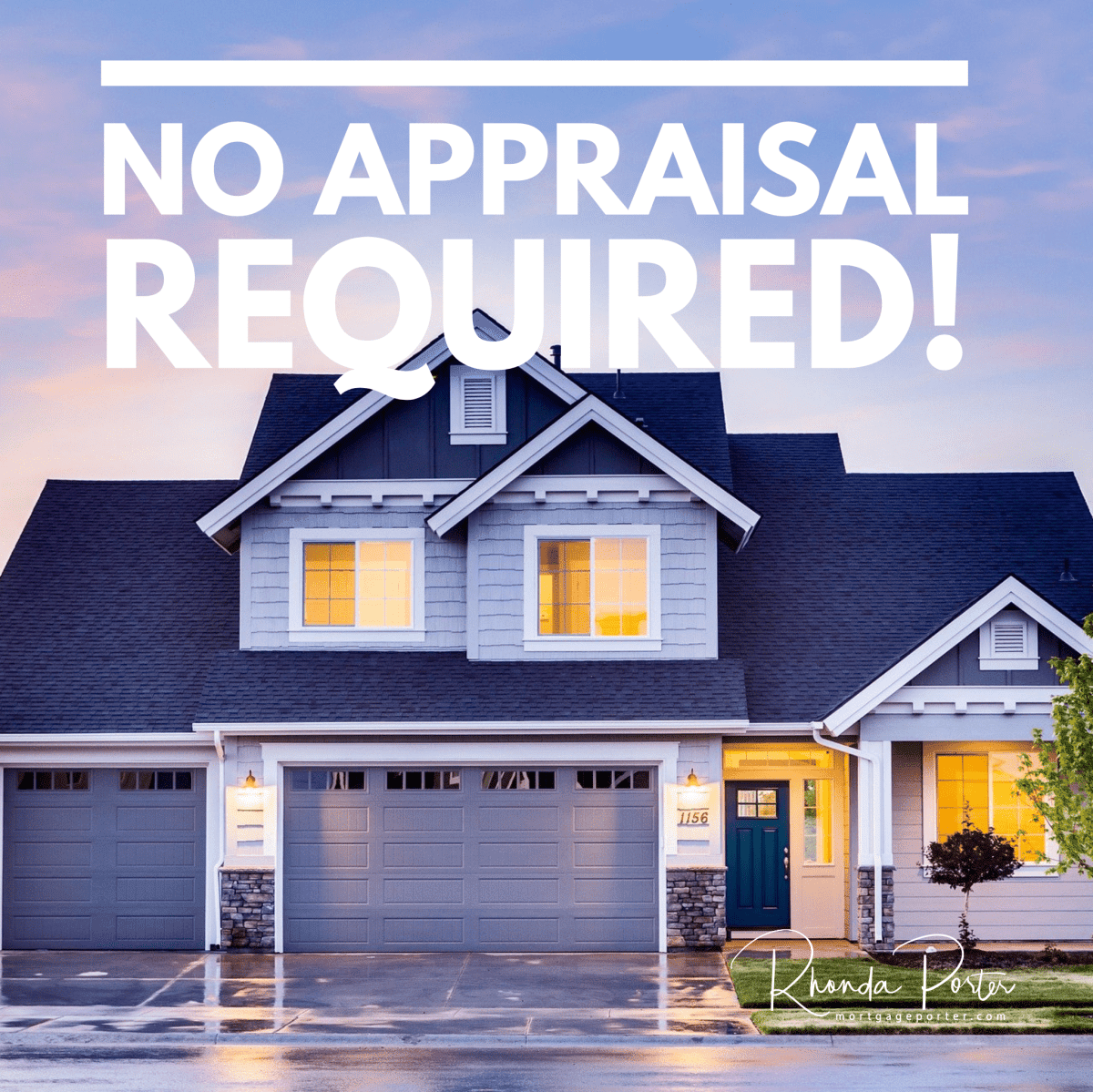 Appraisal Waivers on Conforming Mortgages