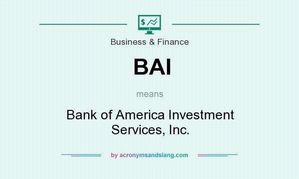 Banc Of America Investment Services Inc