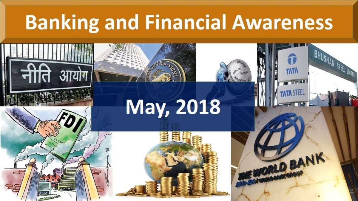 banking and financial awareness for bank exams May 18