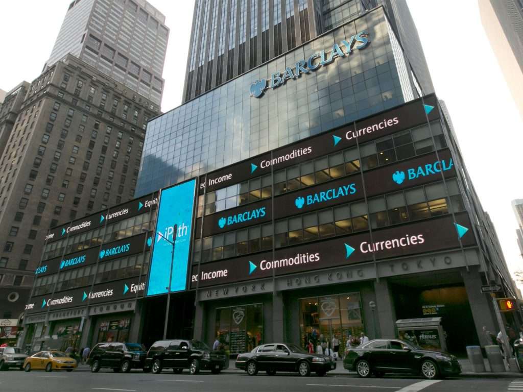 Barclays Investment Bank New York Ny