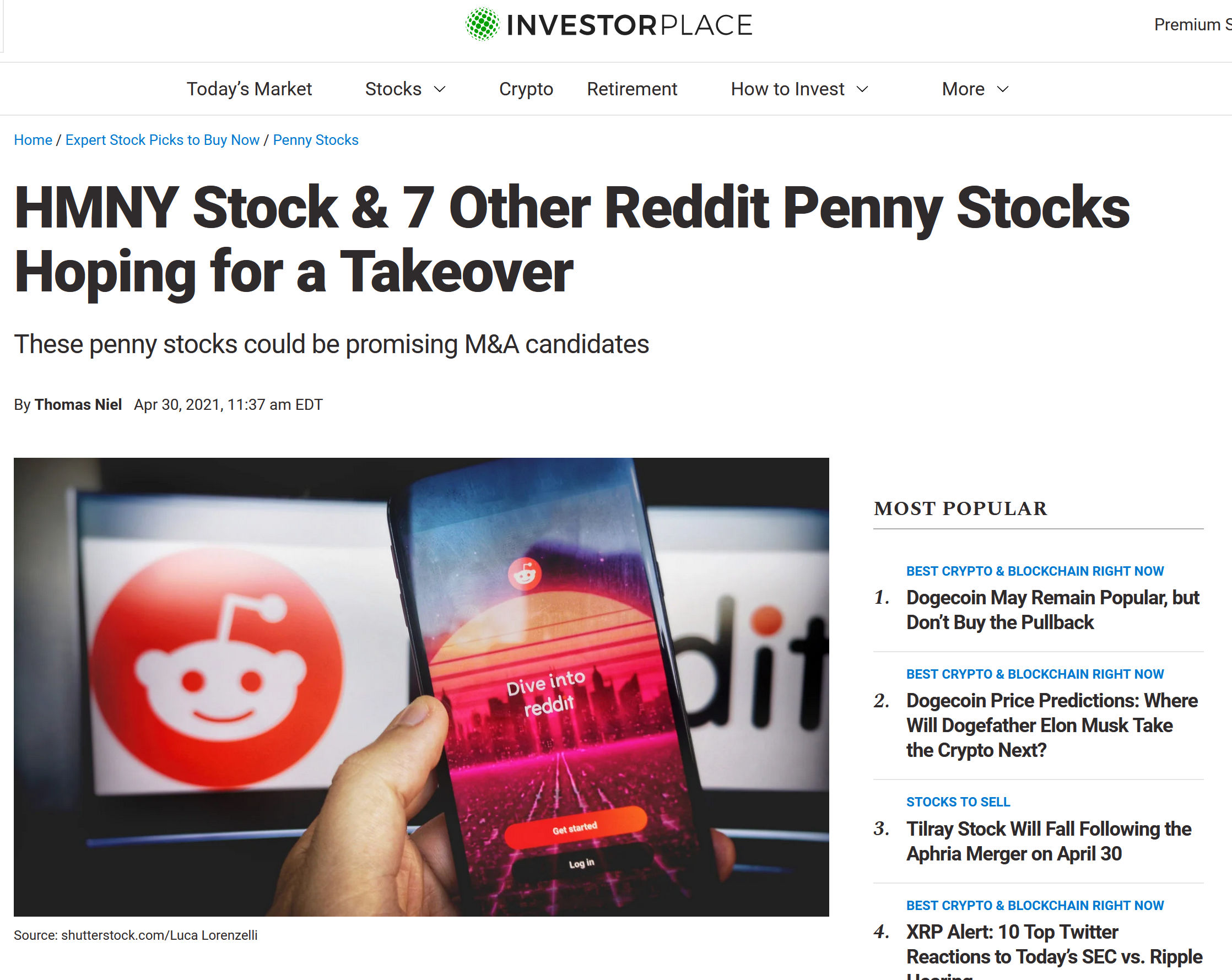 Best Blockchain Penny Stocks 2021 Reddit / Best ...