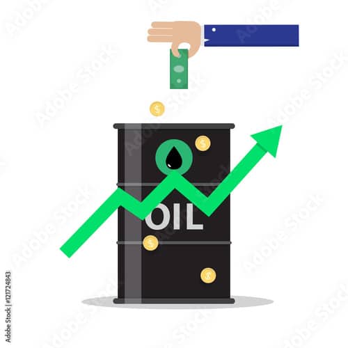 " businessman investment in oil market profit concept"  Stock image and ...