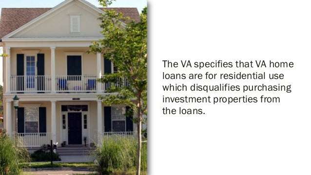 Can I Buy An Investment Property With A Va Loan