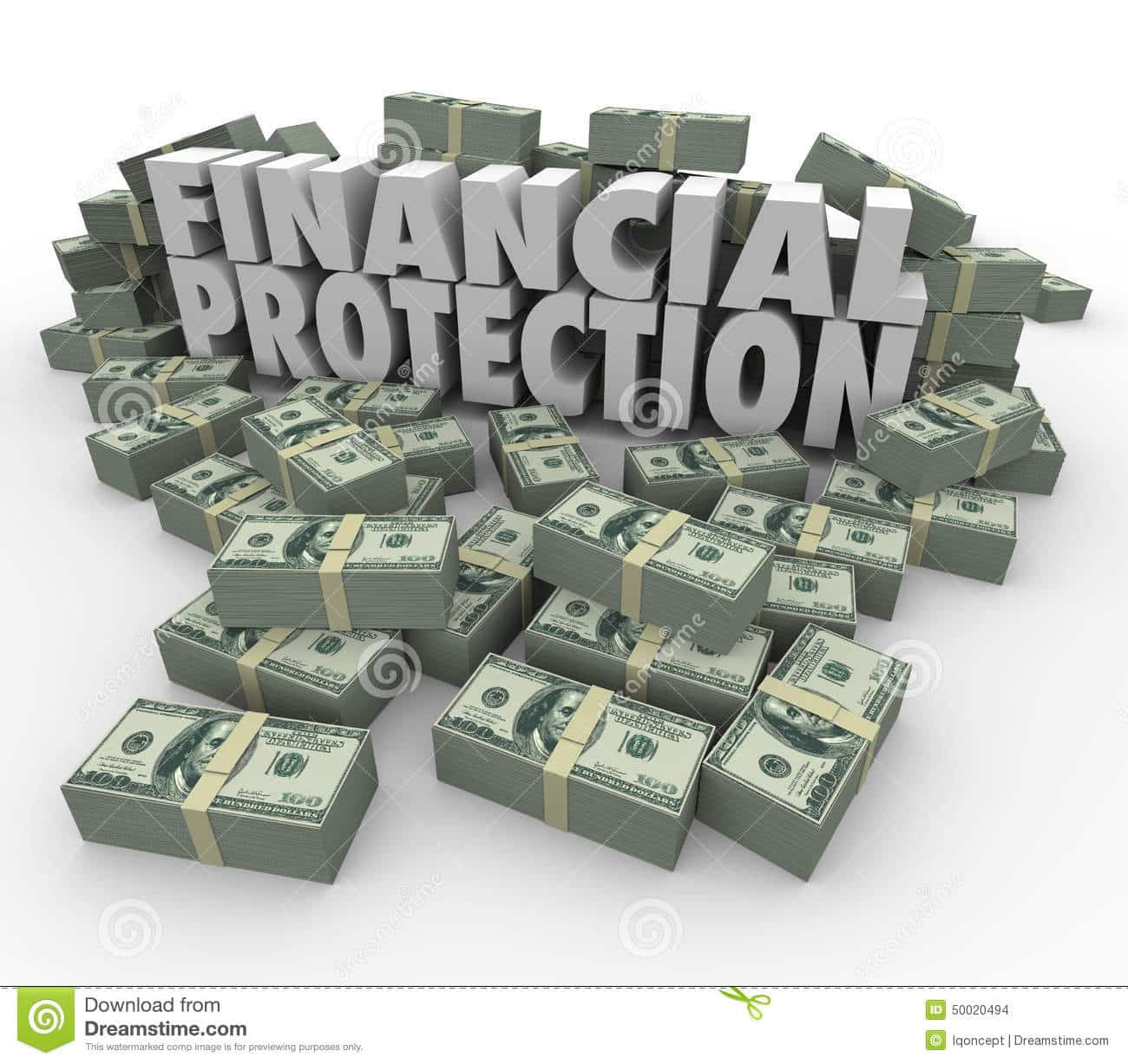 Financial Protection Safe Secure Money Investment Account Savin Stock ...