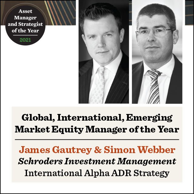 Global, International, Emerging Market Equity Manager of the Year ...