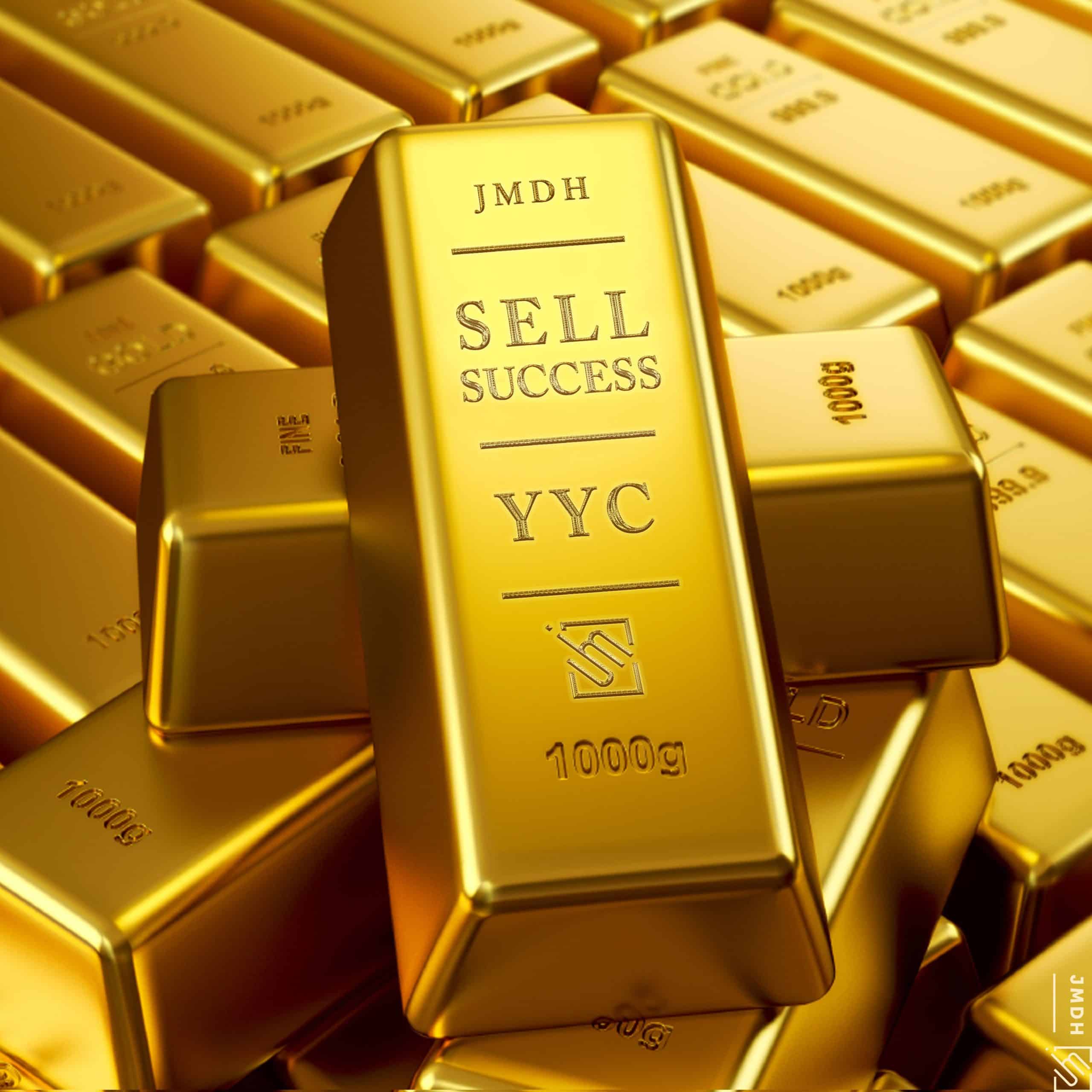 Gold Bars, Selling Success, JMDH