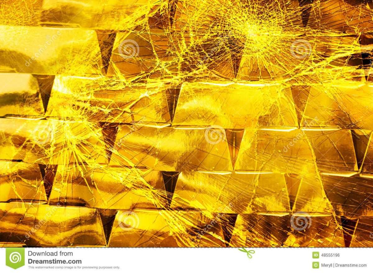 Gold Business, Risky Investment Stock Photo