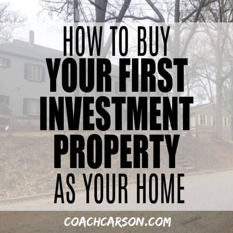 How to Buy Your First Investment Property As Your Home
