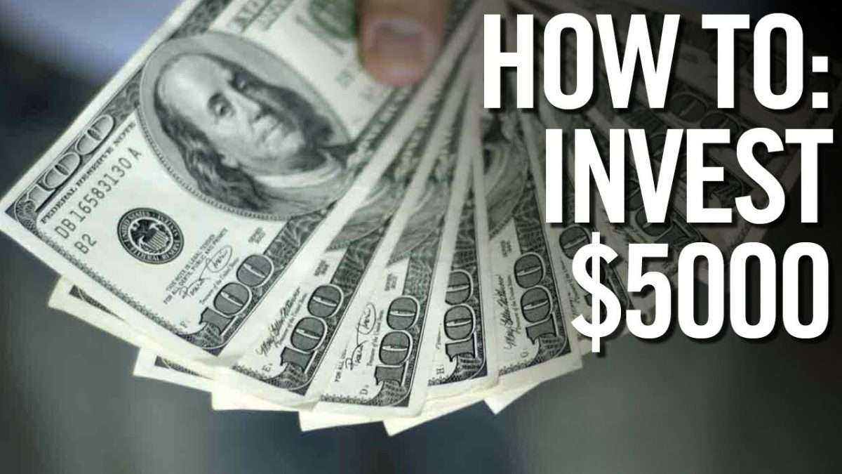 HOW TO INVEST $5000  Investing Your First 5000 Dollars