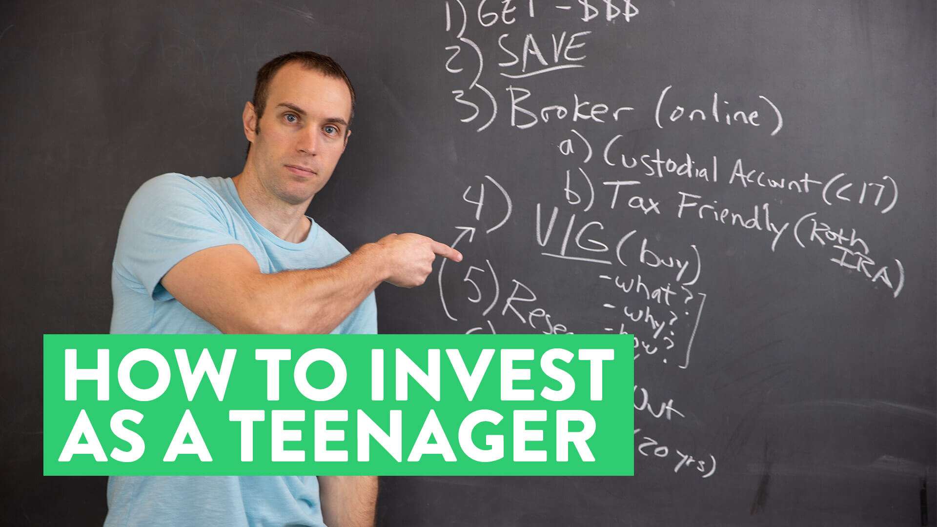 How to Invest Money as a Teenager (step