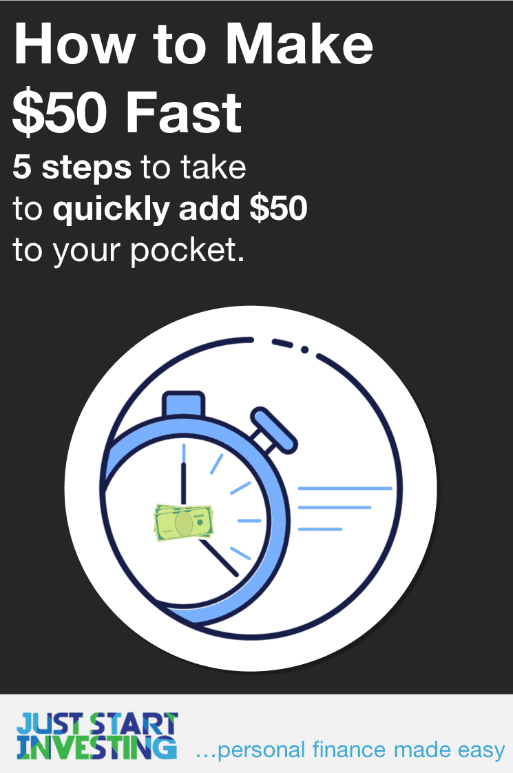 How to Make 50 Dollars Fast: 5 Steps to Take