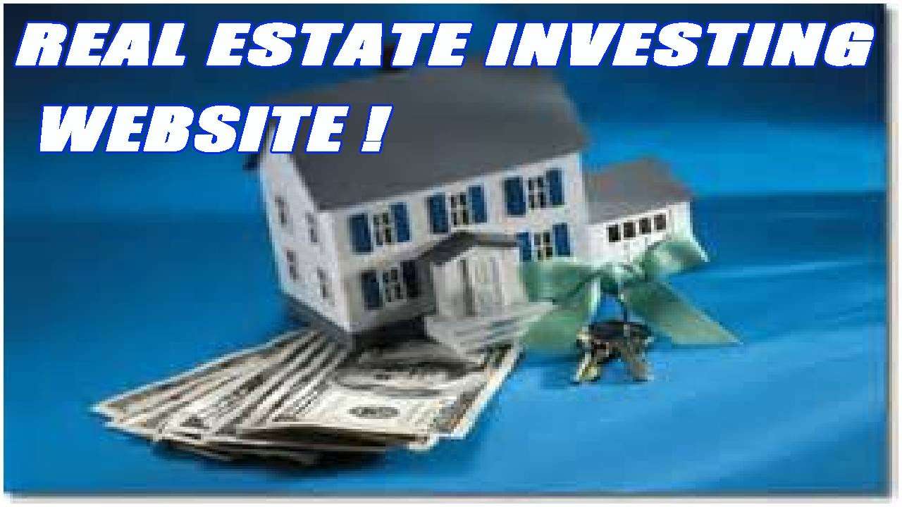 How To Make A Real Estate Investing Website