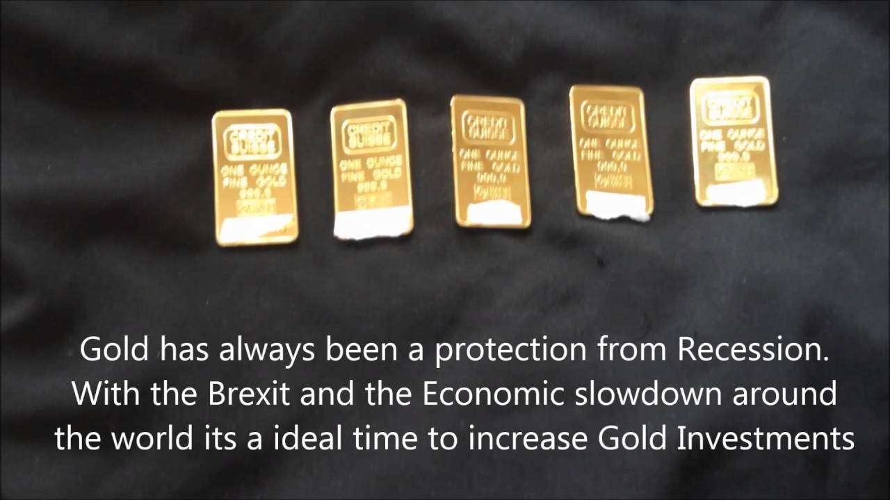 Invest in Gold Recession Coming 2016
