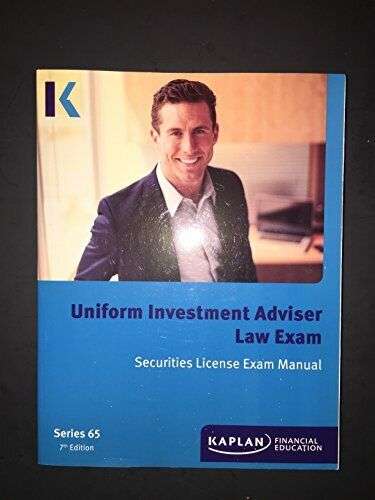 Kaplan Financial Series 65 7th Edition Uniform Investment Adviser Exam ...