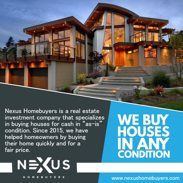 Nexus Homebuyers is a real estate investment company that specializes ...