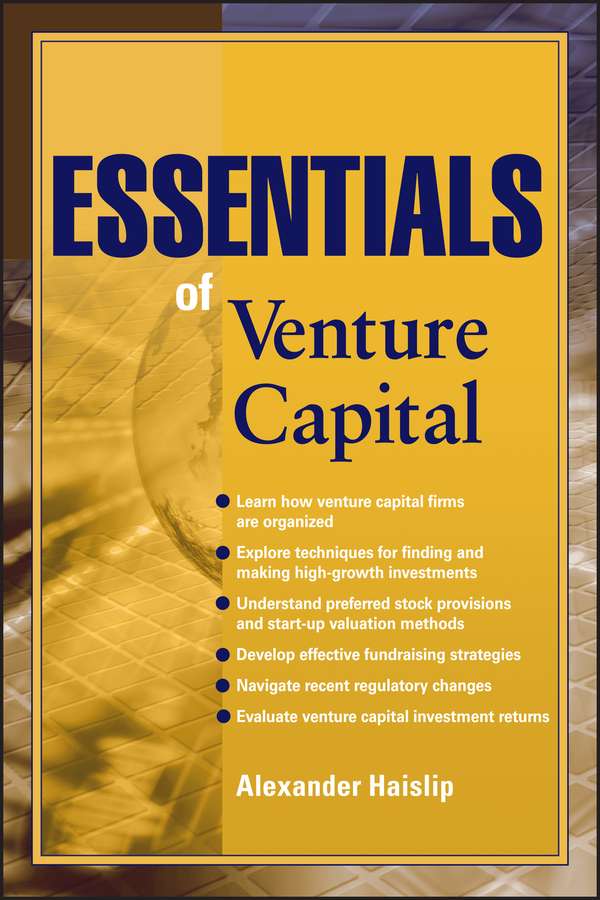 Read Essentials of Venture Capital Online by Alexander ...