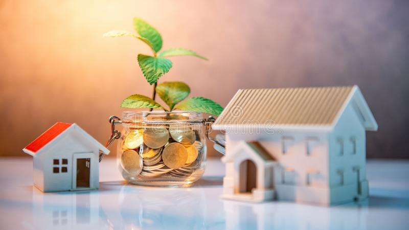 Real Estate Investment. Saving Money Concept Stock Image ...