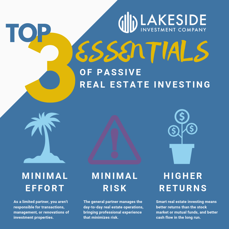 Top 3 Essentials of Passive Real Estate Investing