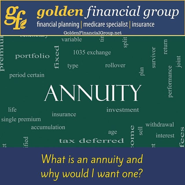 What is an annuity and why would I want one? http://bit.ly/2ASTNzh # ...